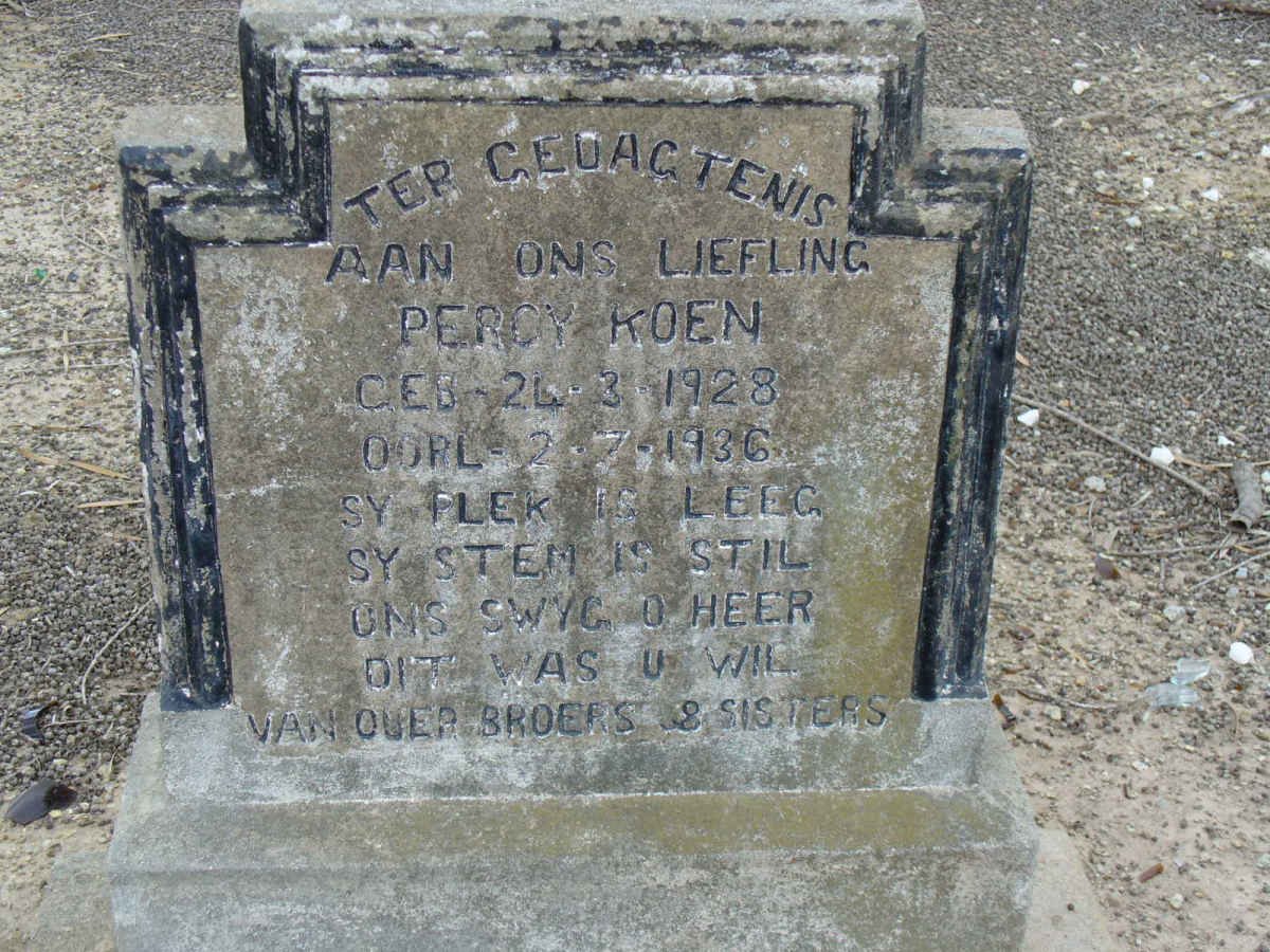 KOEN Percy 1928-1936