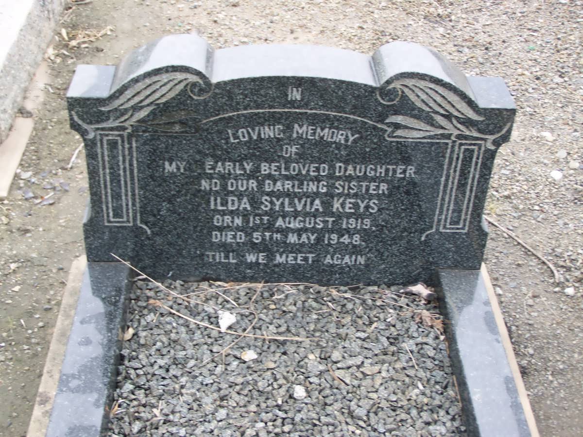 KEYS Hilda Sylvia 1919-1948
