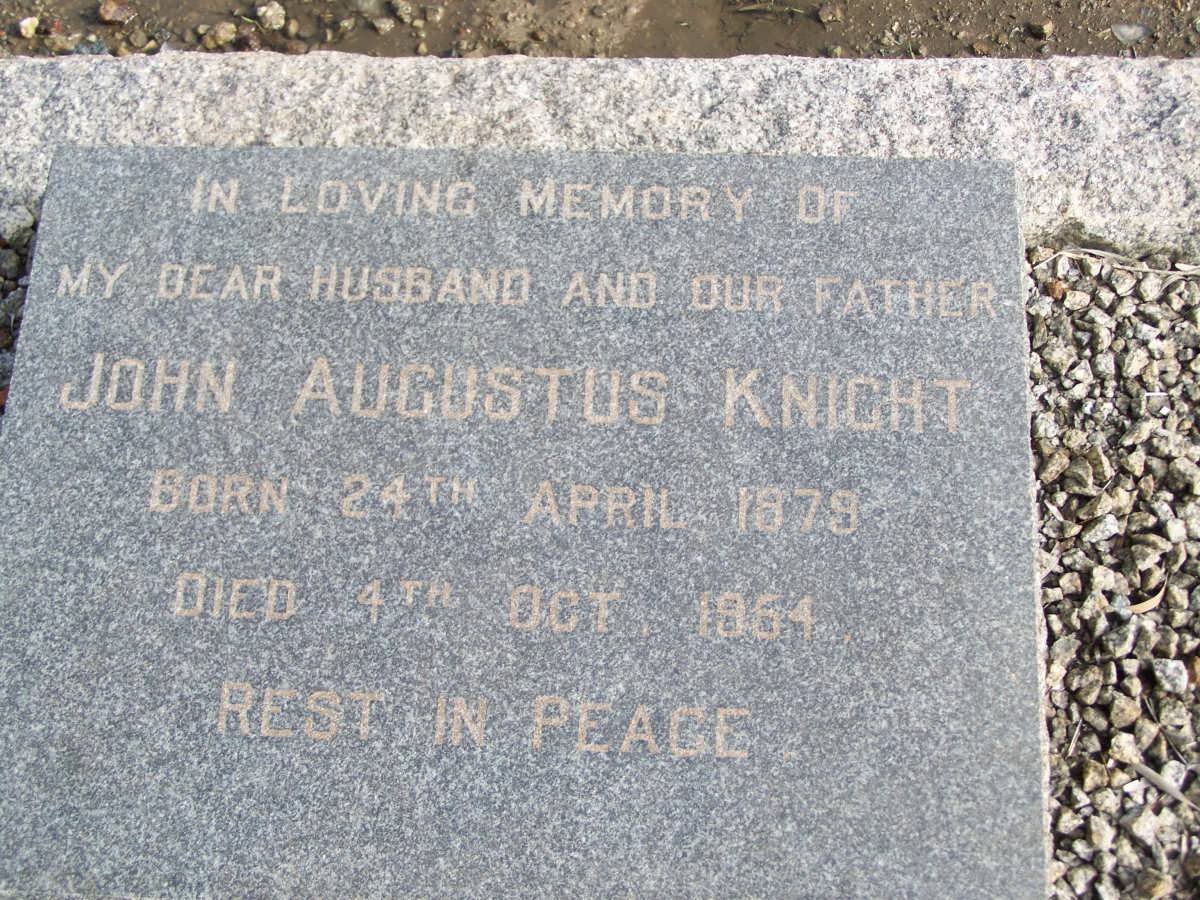 KNIGHT John Augustus 1879-1964