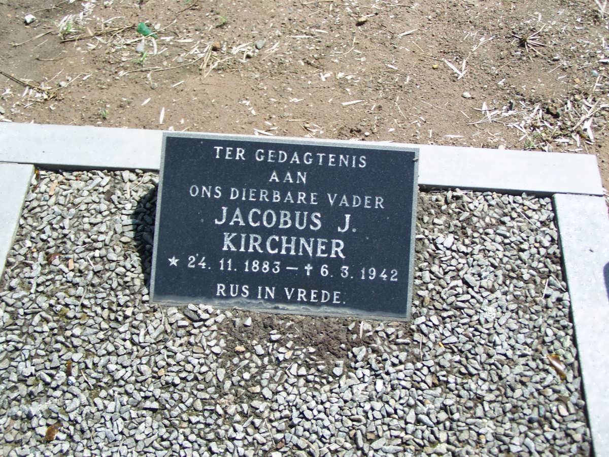KIRCHNER Jacobus J. 1883-1942