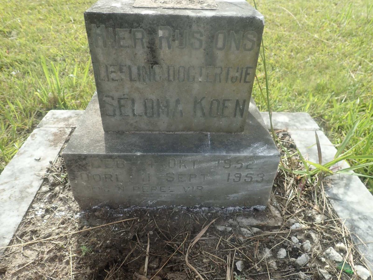 KOEN Seloma 1952-1953