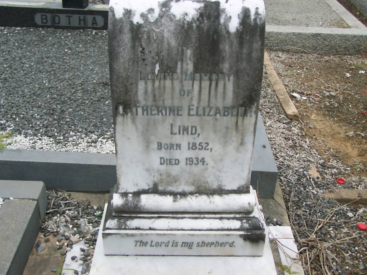LIND Catherine Elizabeth 1852-1934