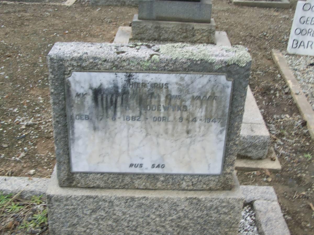 LODEWYKS ? 1882-1947