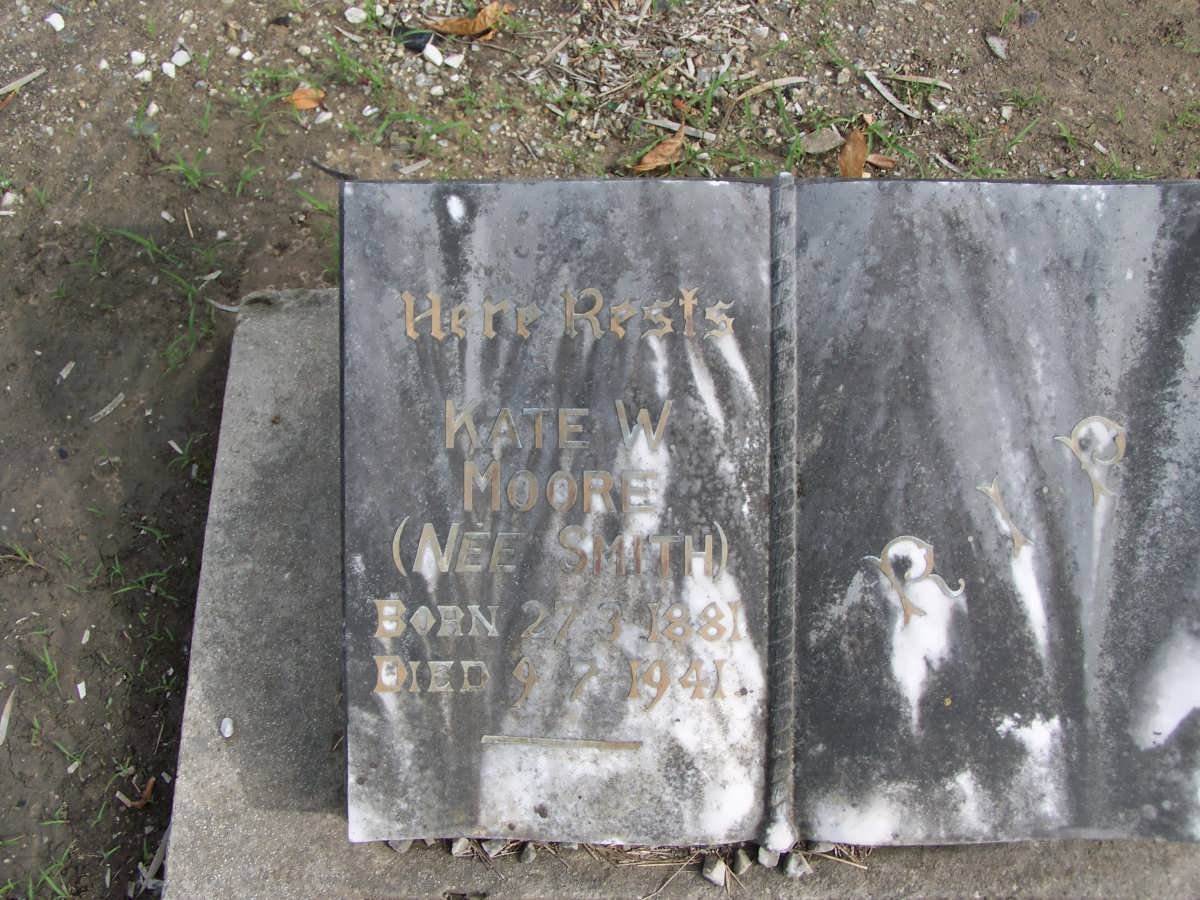 MOORE Kate W. nee SMITH 1881-1941