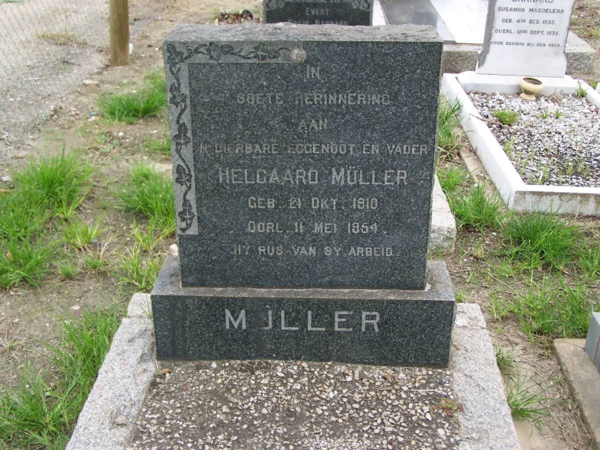 MÜLLER Helgaard 1910-1954