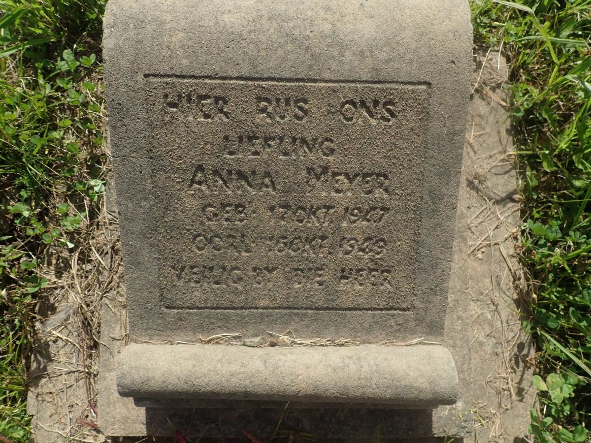 MEYER Anna 1947-1949