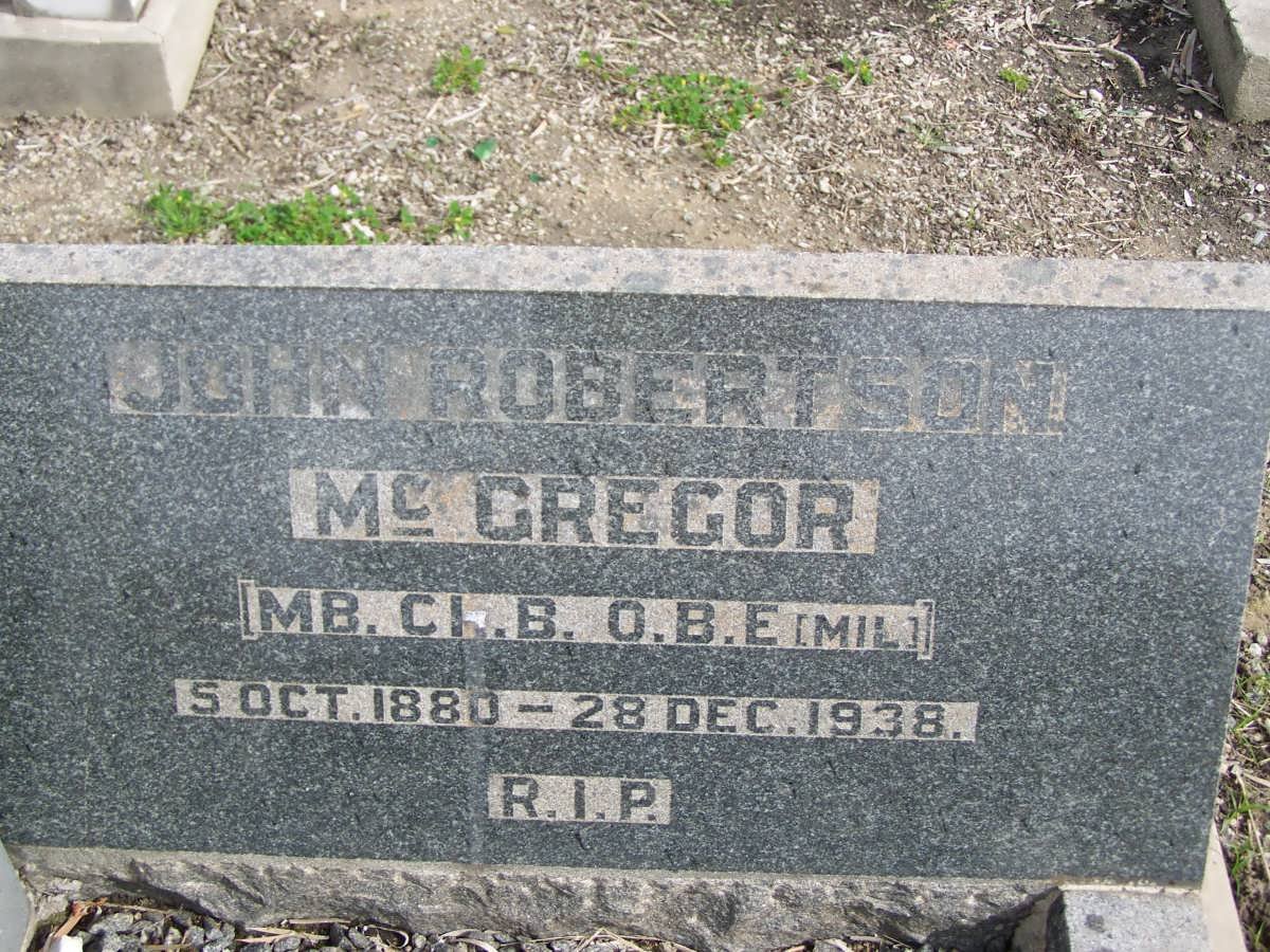 McGREGOR John Robertson 1880-1938 &amp; Marion DE WET 1883-1956 :: McGREGOR David Robertson 1908-1972 _1