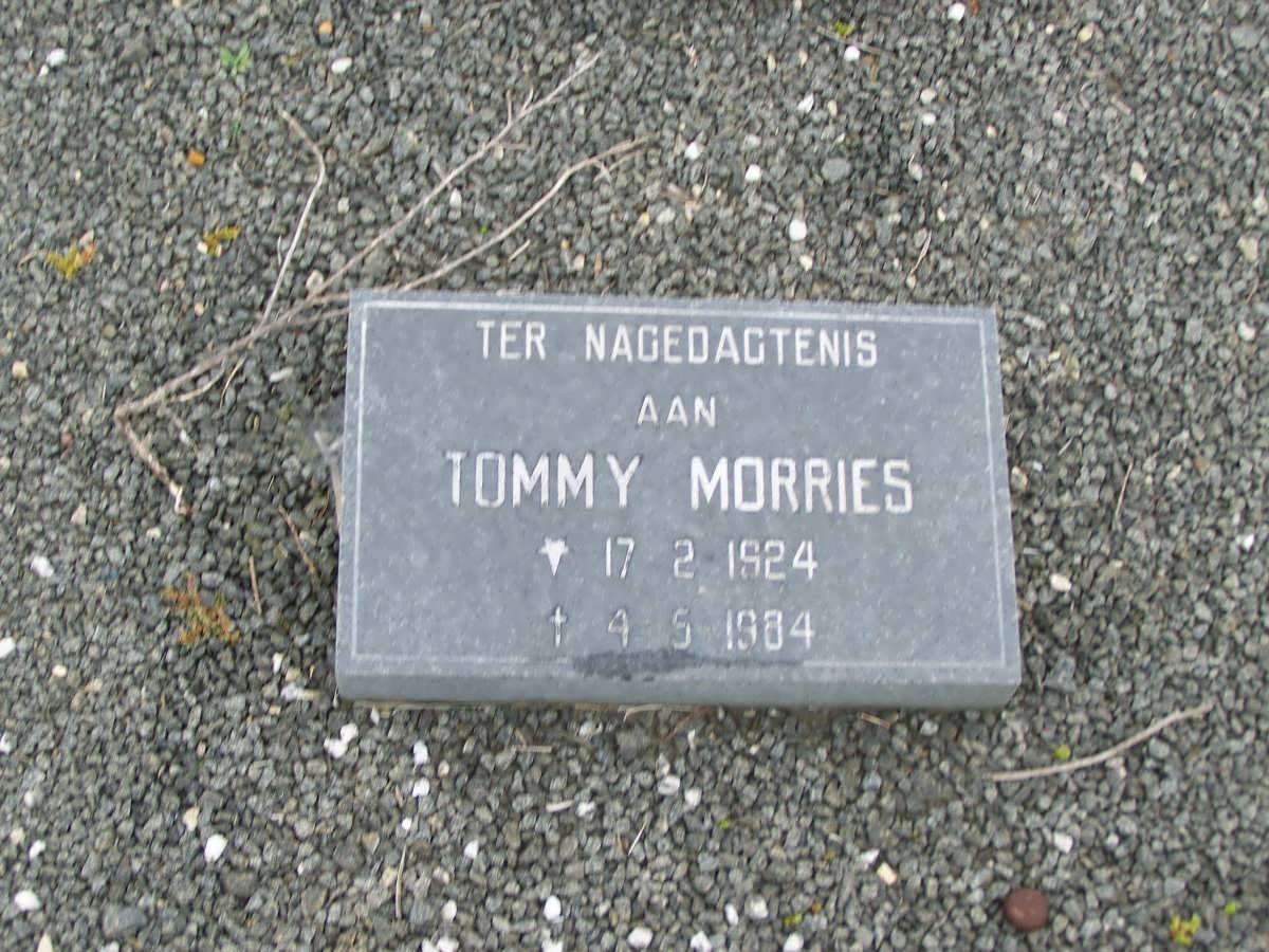 MORRIES Tommy 1924-1984