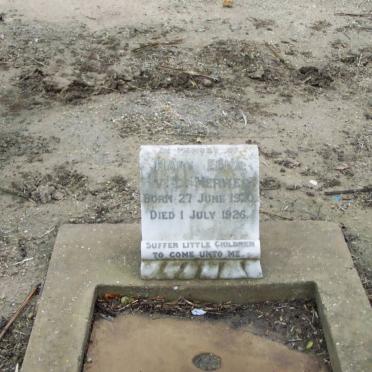 MERWE Mary Edna, v.d. 1920-1926