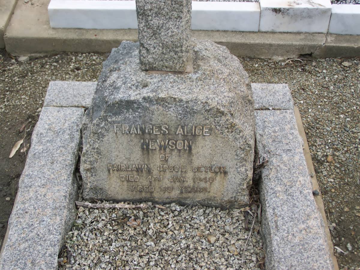NEWSON Frances Alice 1948