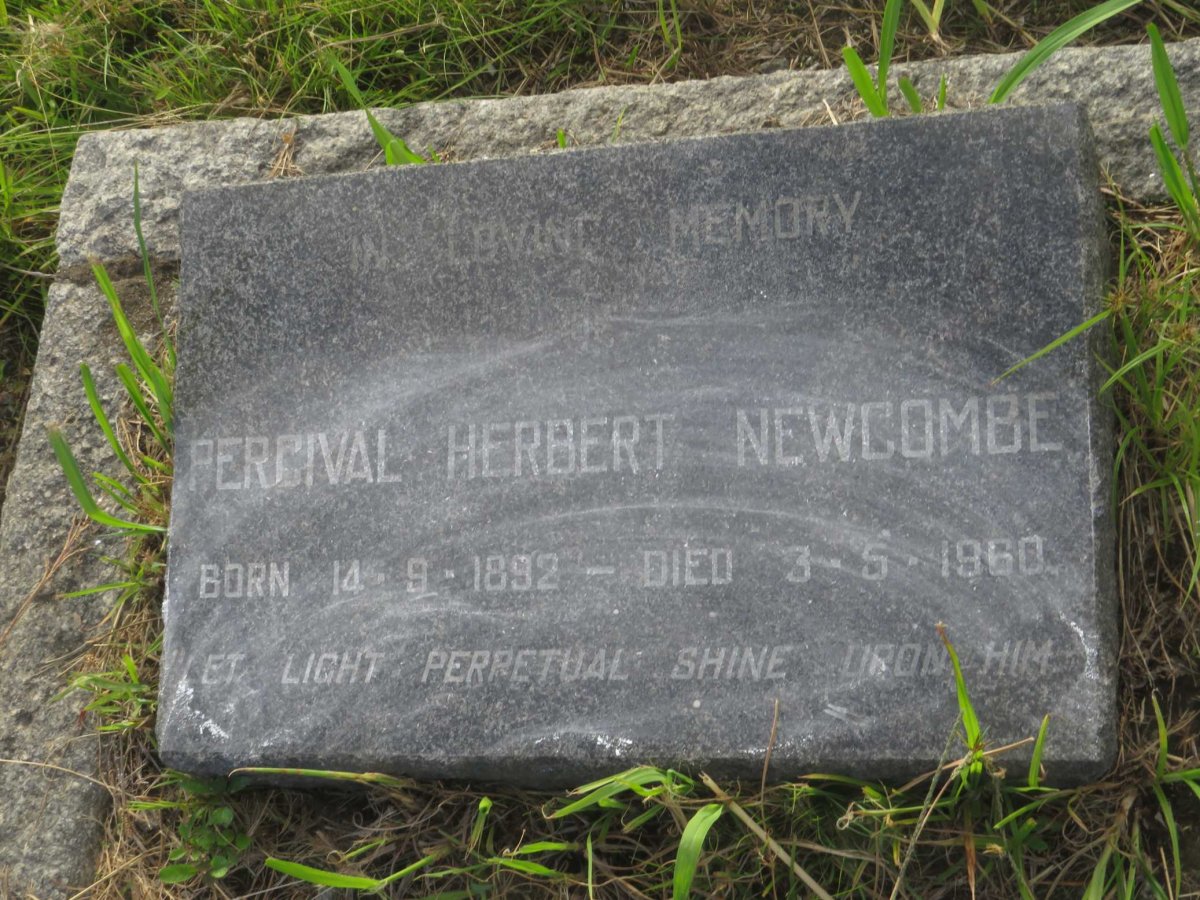 NEWCOMBE Percival Herbert 1892-1960