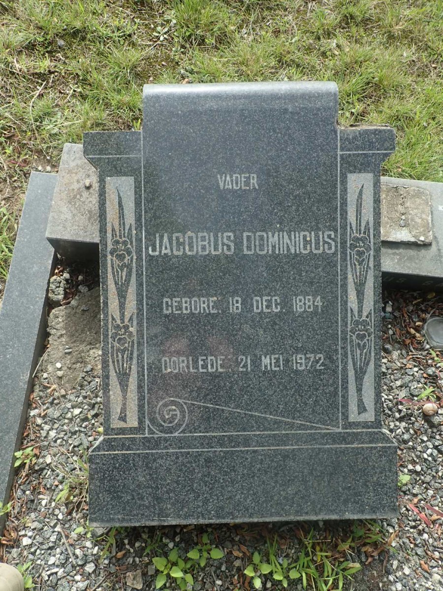 PREEZ Jacobus Dominicus, du 1884-1972 _2