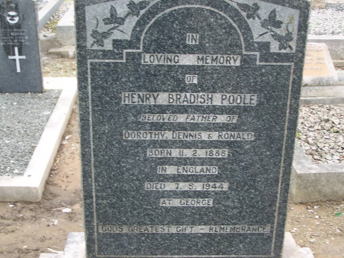 POOLE Henry Bradish 1888-1944
