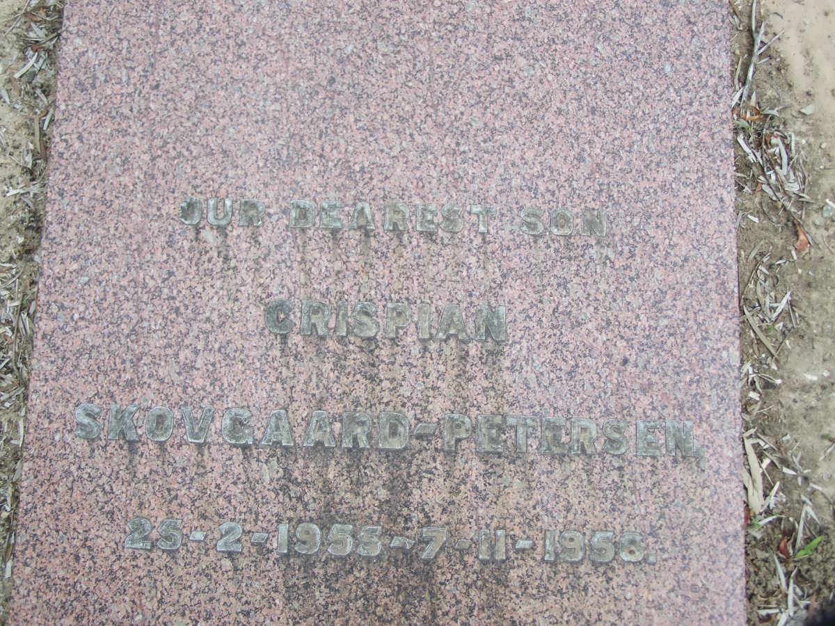 PETERSEN Crispian, Skovgaard 1955-1956