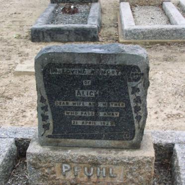 PFUHL Alice -1923