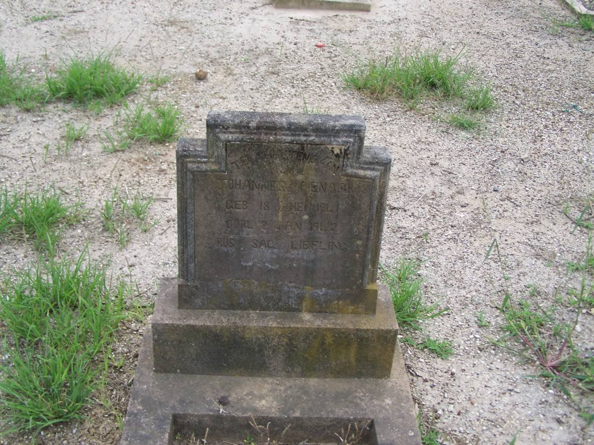 PIENAAR Johannes 1941-1942