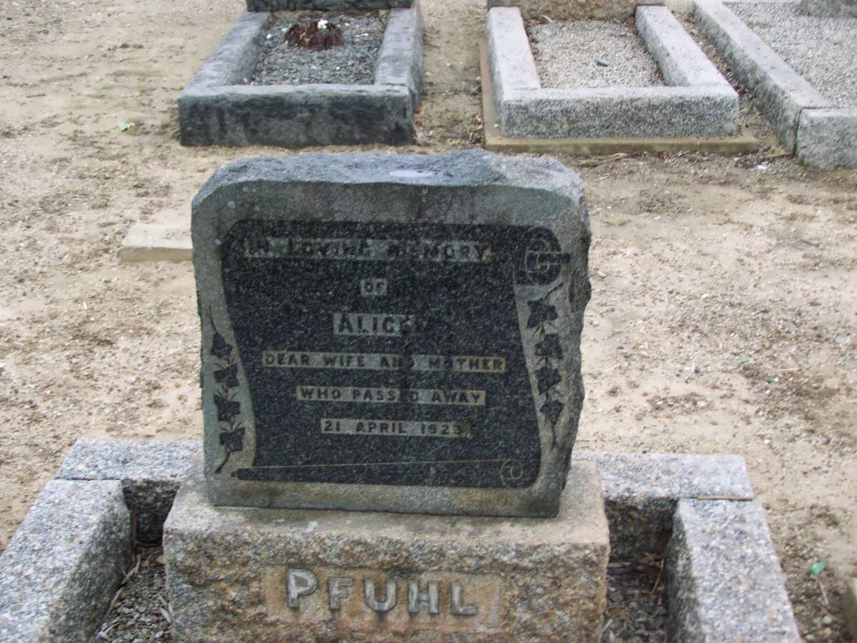PFUHL Alice -1923