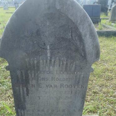 ROOYEN Helen E., van nee DU PREEZ 1884-1923