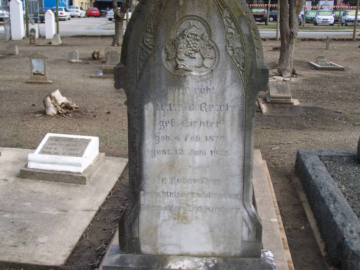 REICHE Ottilie, von nee RICHTER 1879-1925