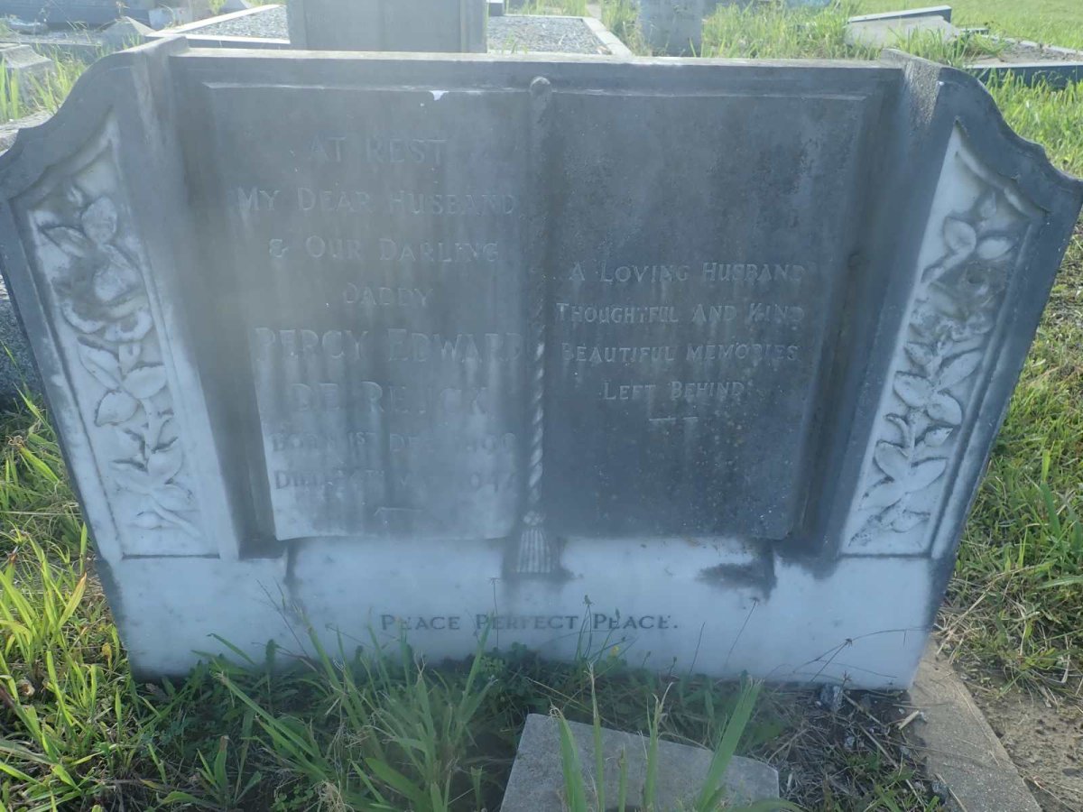 REUCK Percy Edward, de 1899-1947