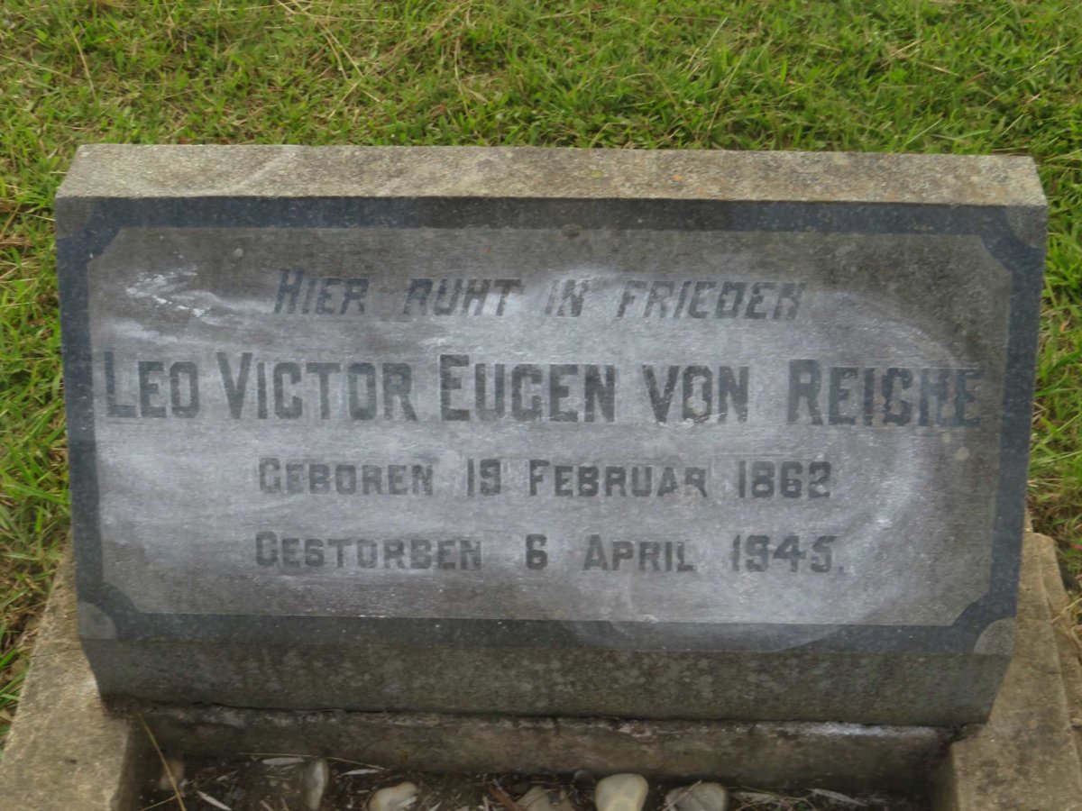 REICHE Leo Victor Eugen, von 1862-1945