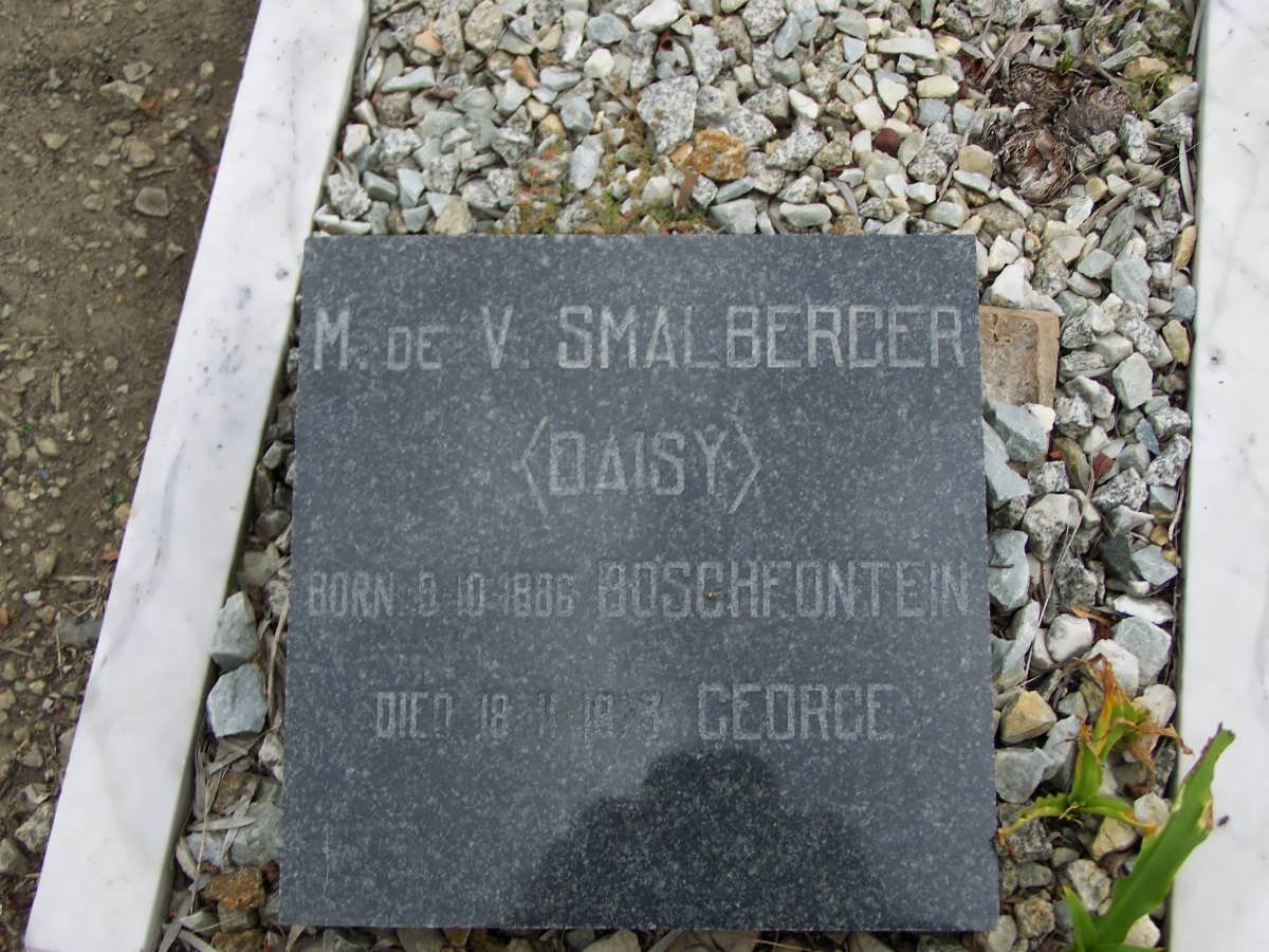 SMALBERGER M. de V. 1886-1913