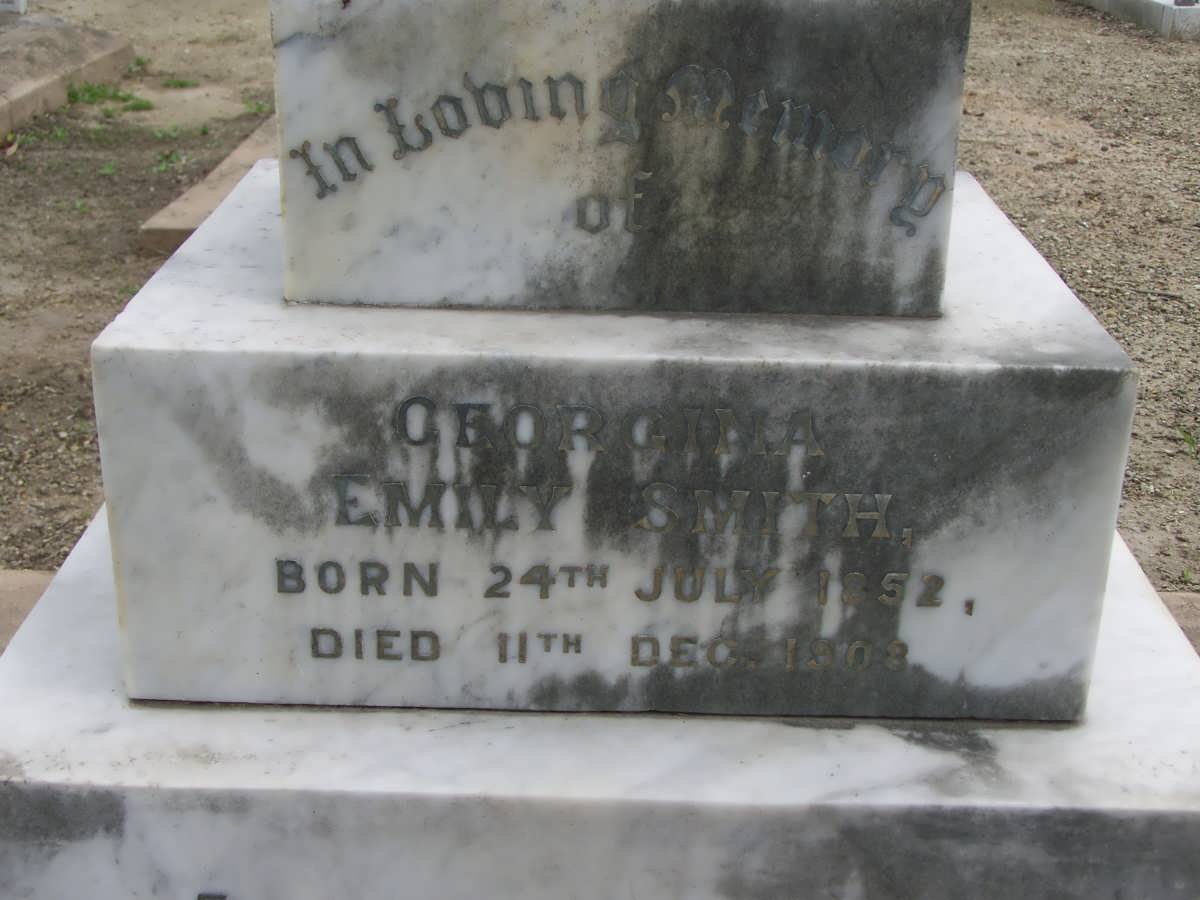 SMITH Georgina Emily 1852-1903