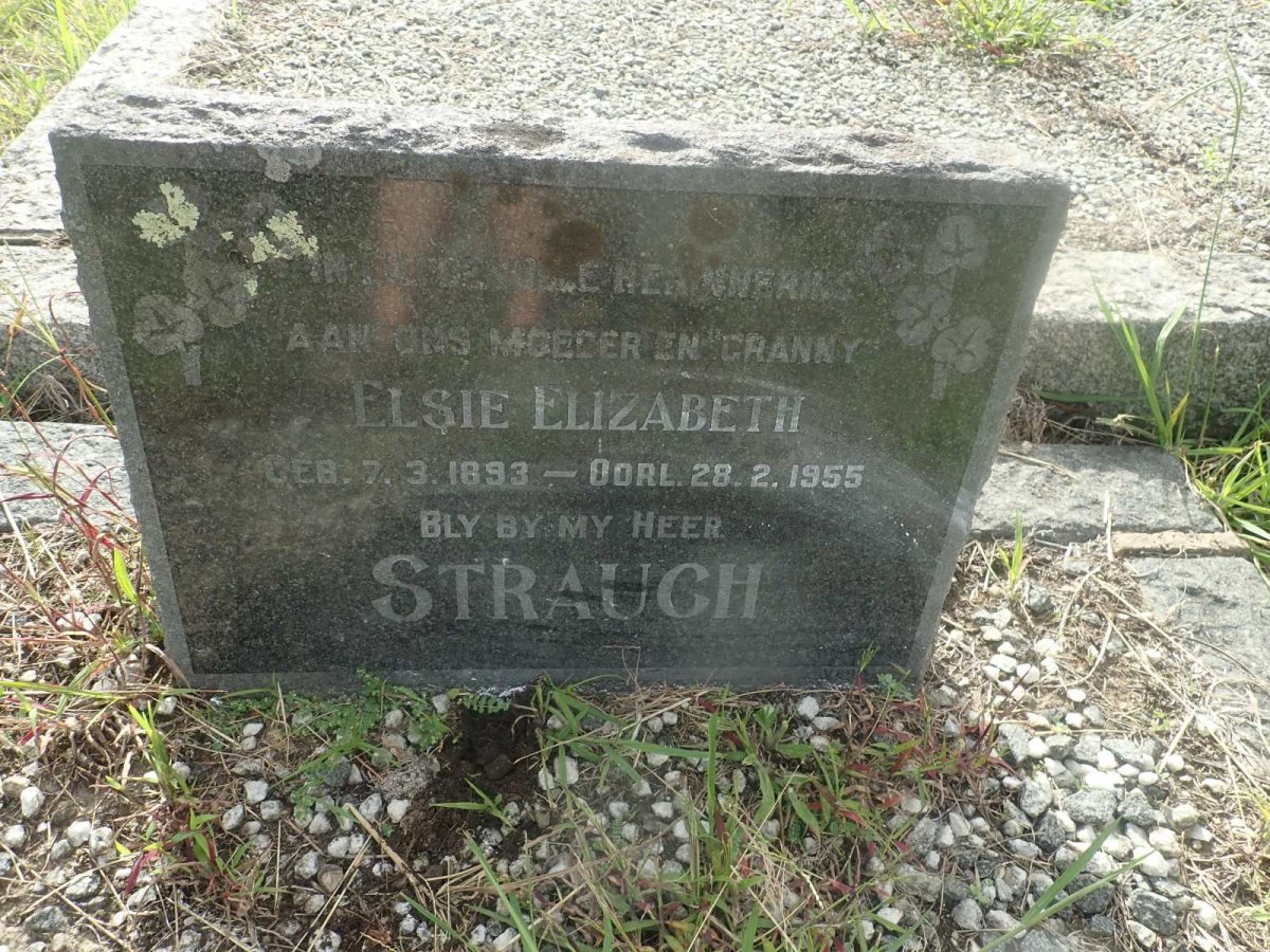 STRAUGH Elsie Elizabeth 1893-1955