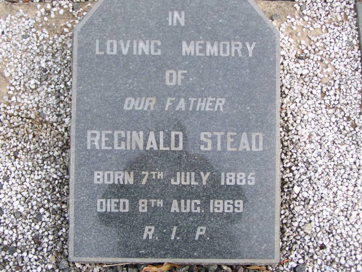 STEAD Reginald 1885-1969
