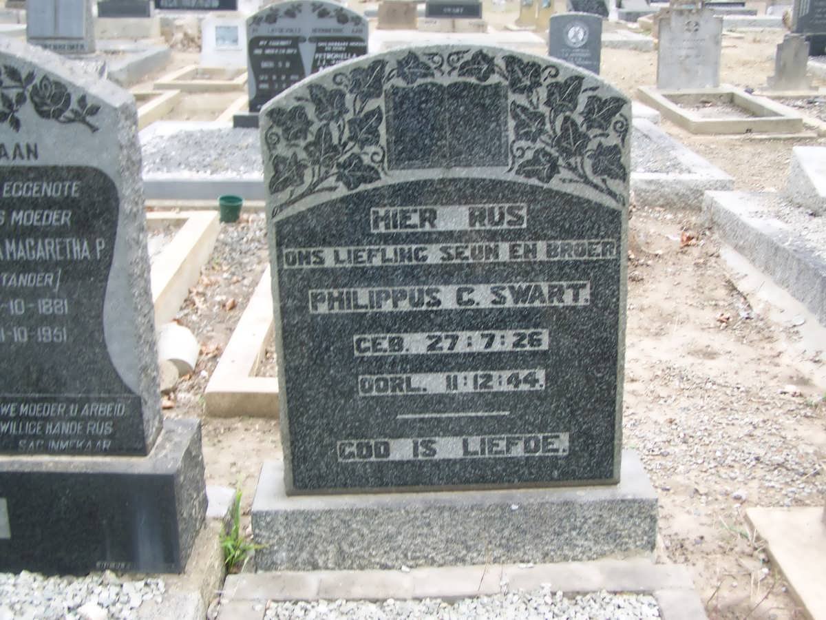 SWART Philippus C. 1926-1944
