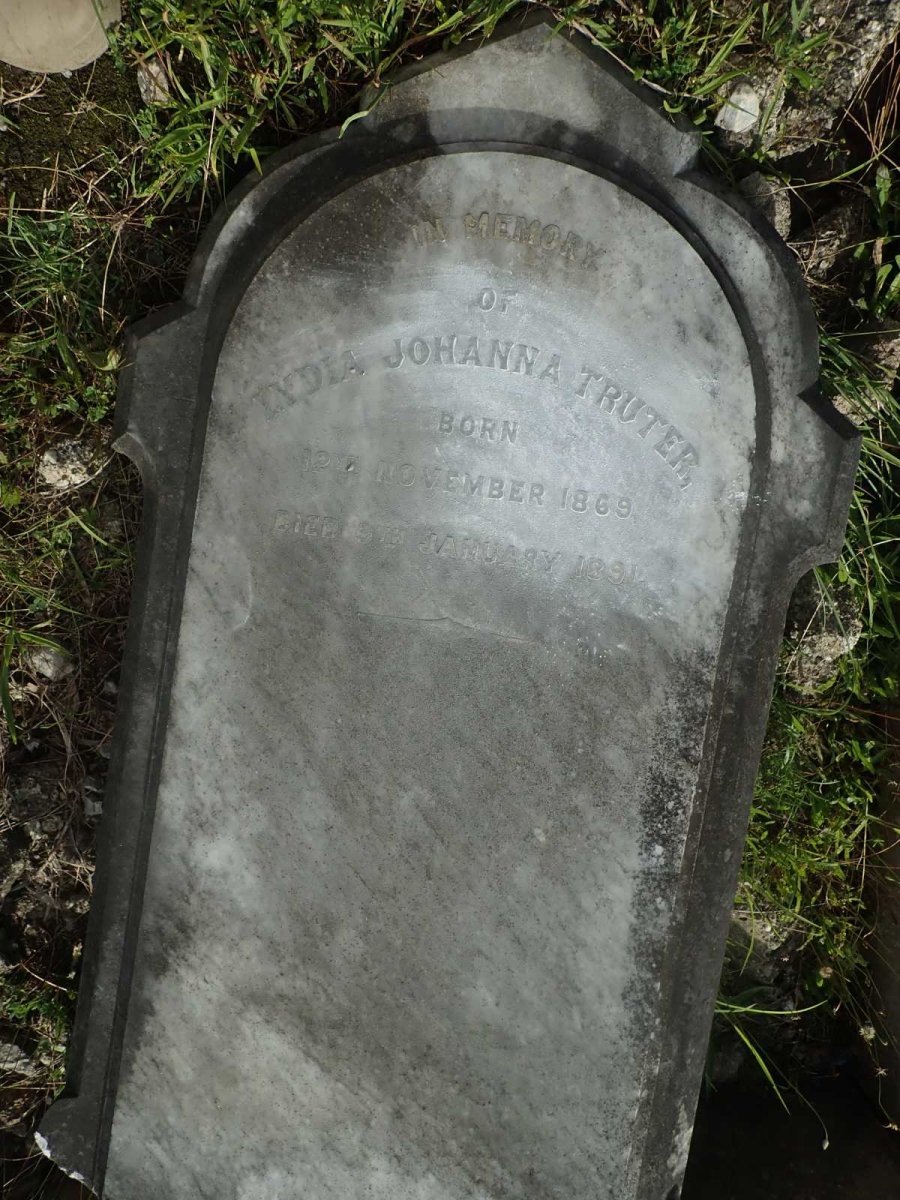 TRUTER Lydia Johanna 1869-1891