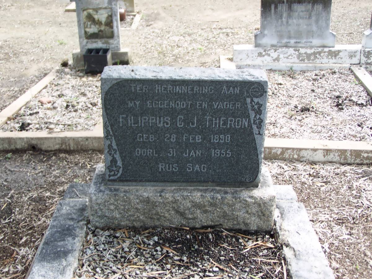 THERON Filippus C.J. 1890-1955