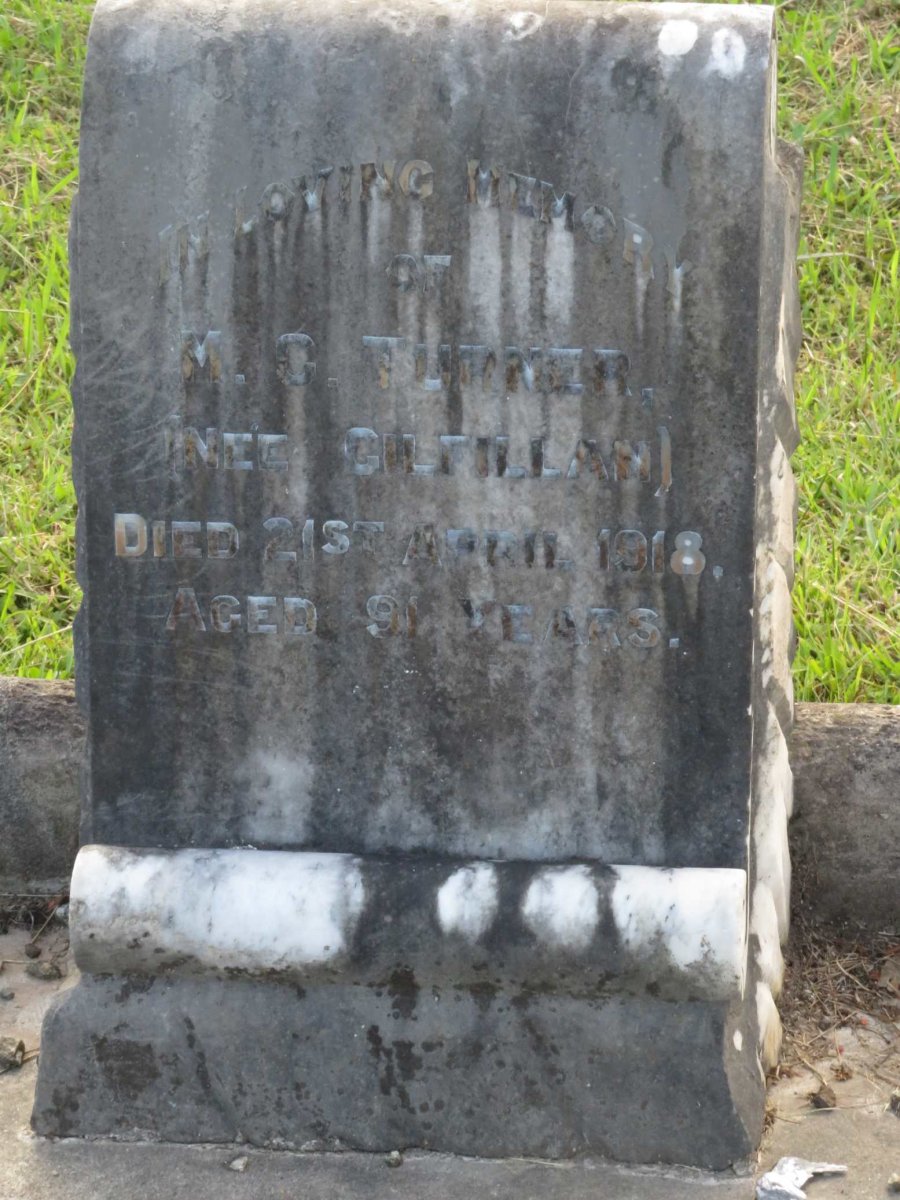 TURNER M.C. nee GILFILLAN -1918