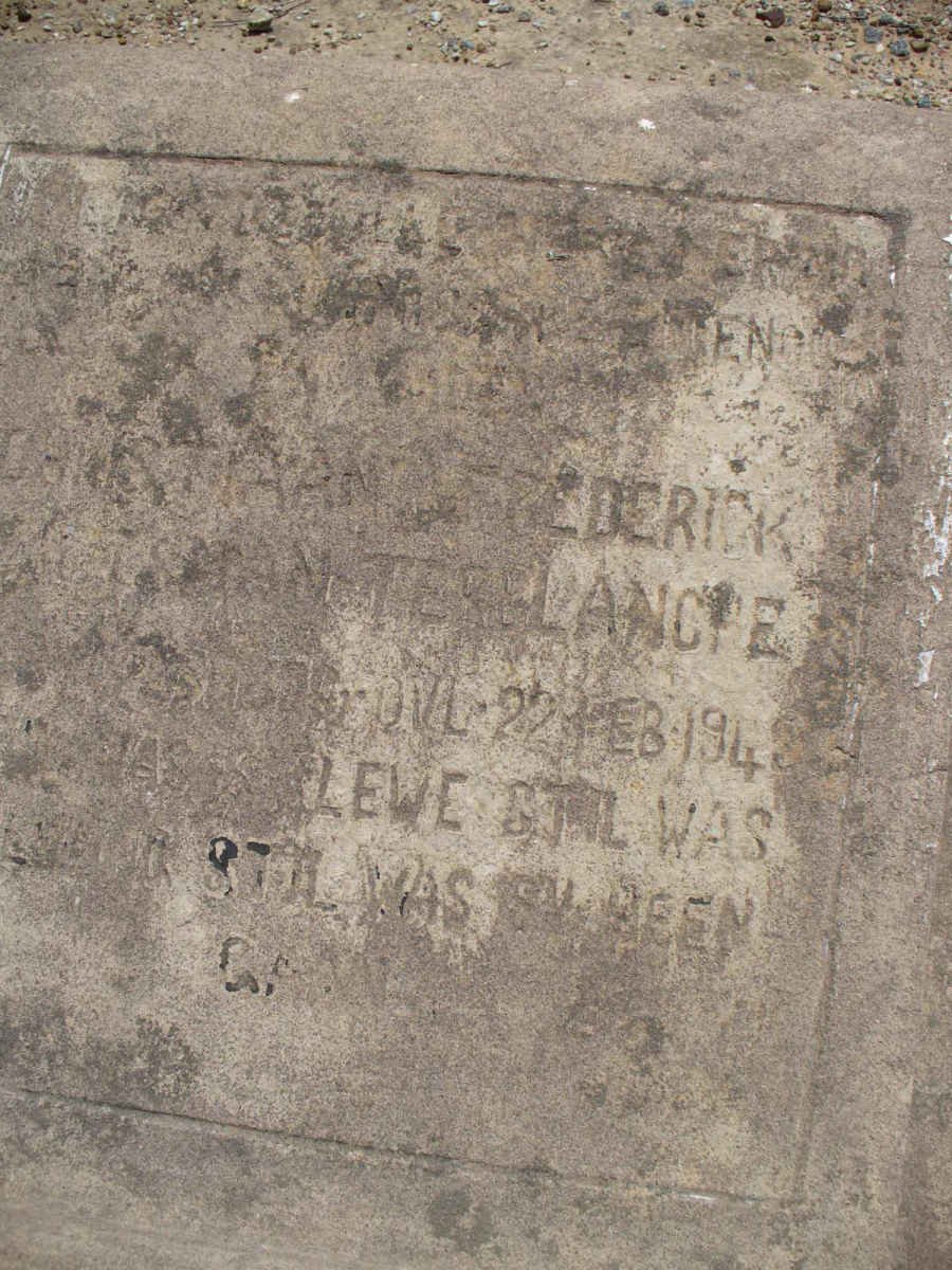 TERBLANCHE Christiaan Frederick 18?-1942
