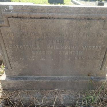 VISSER Catharina Philippina nee STANDER 1904-1941