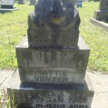 VENTER Mattie 1936-1943