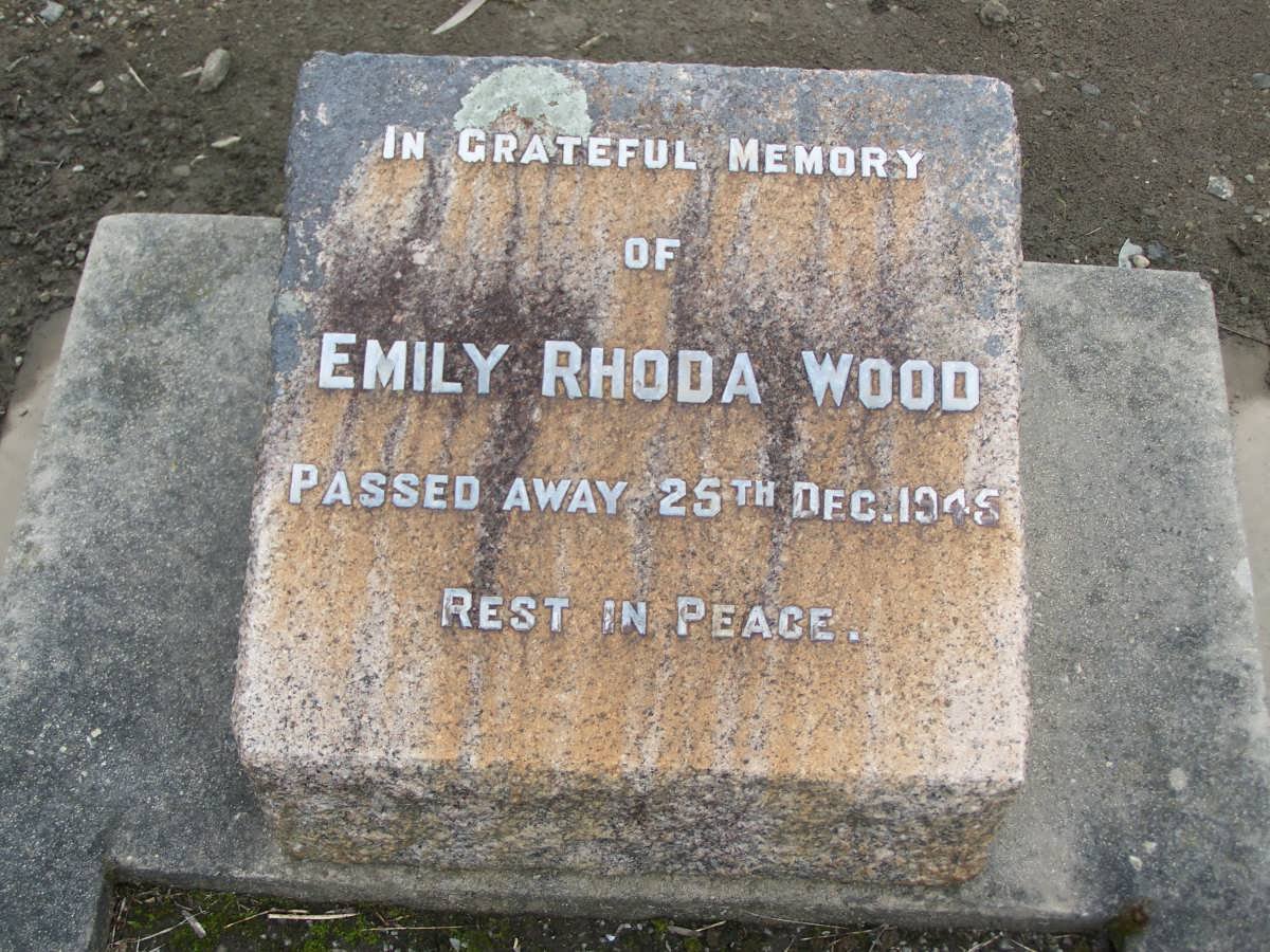 WOOD Emily Rhoda -1945