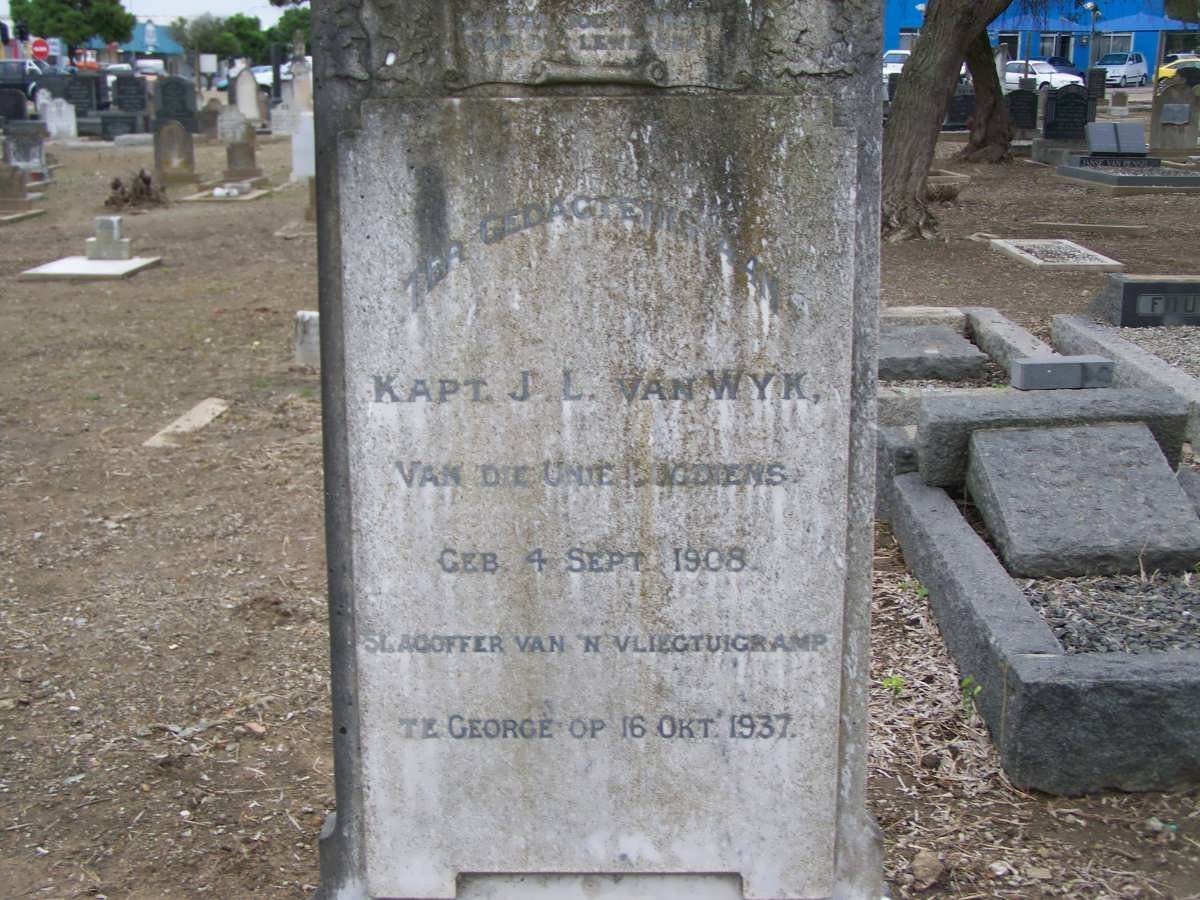 WYK J.L., van 1908-1937