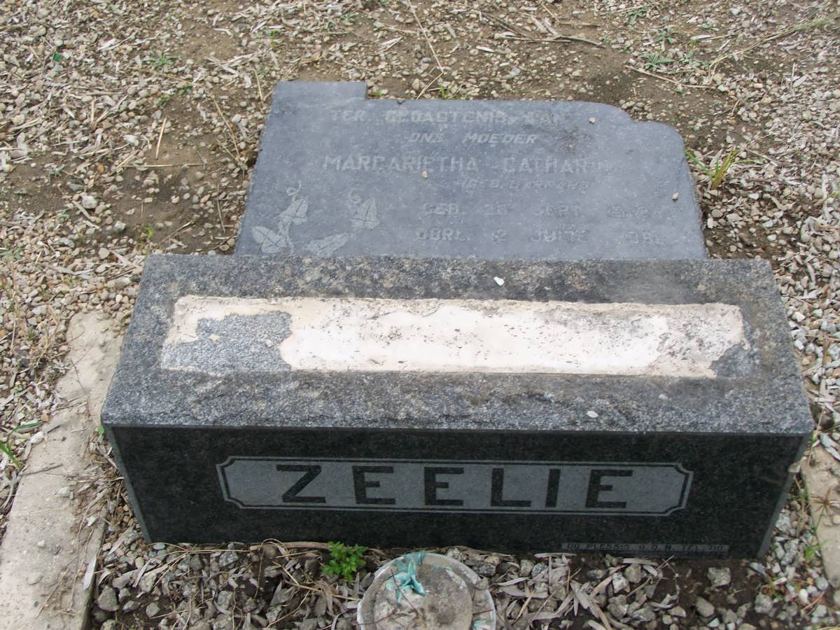 ZEELIE Margarietha Catharina nee BARNARD 1872-1961 _1