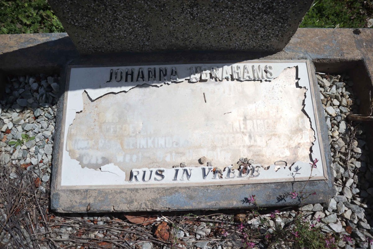 ABRAHAMS Johanna