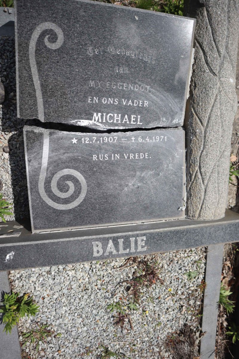 BALIE Michael 1907-1971