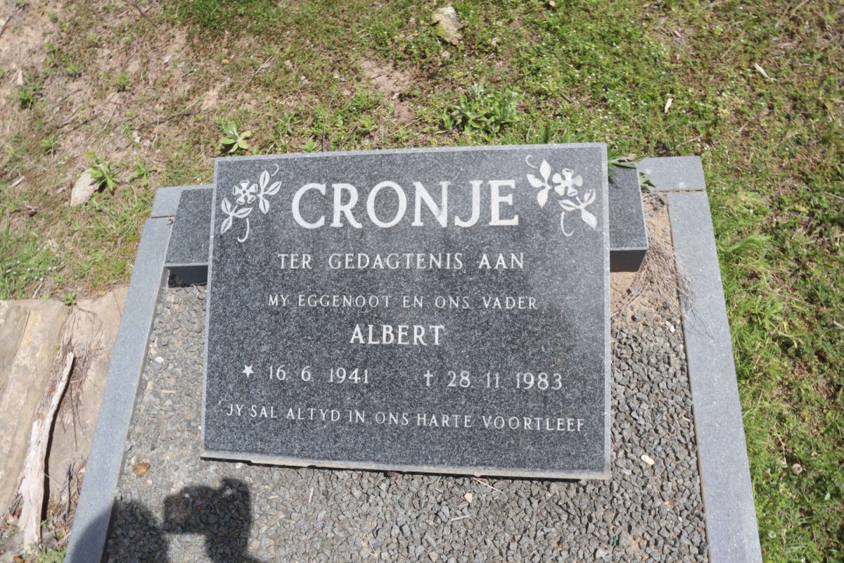 CRONJE Albert 1941-1983