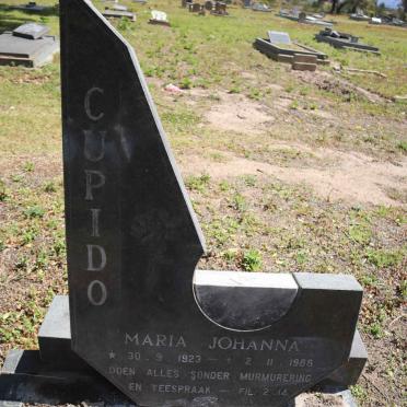 CUPIDO Maria Johanna 1923-1988