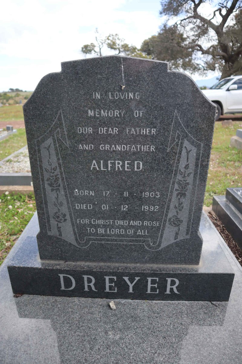 DREYER Alfred 1903-1992