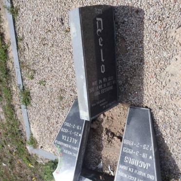 DELO Jacobus 1923-1988 & Aletta 1928-2015 (1)