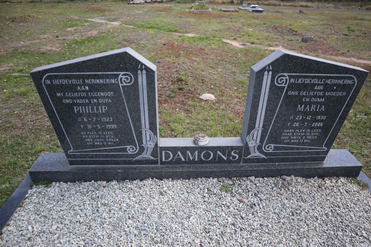 DAMONS Philip 1923-1999 & Maria 1930-2006