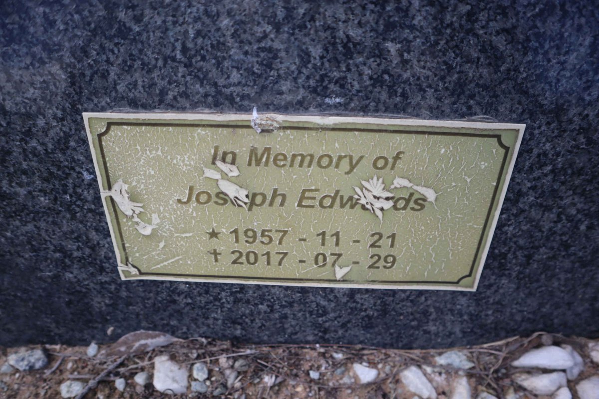 EDWARDS Joseph 1957-2017