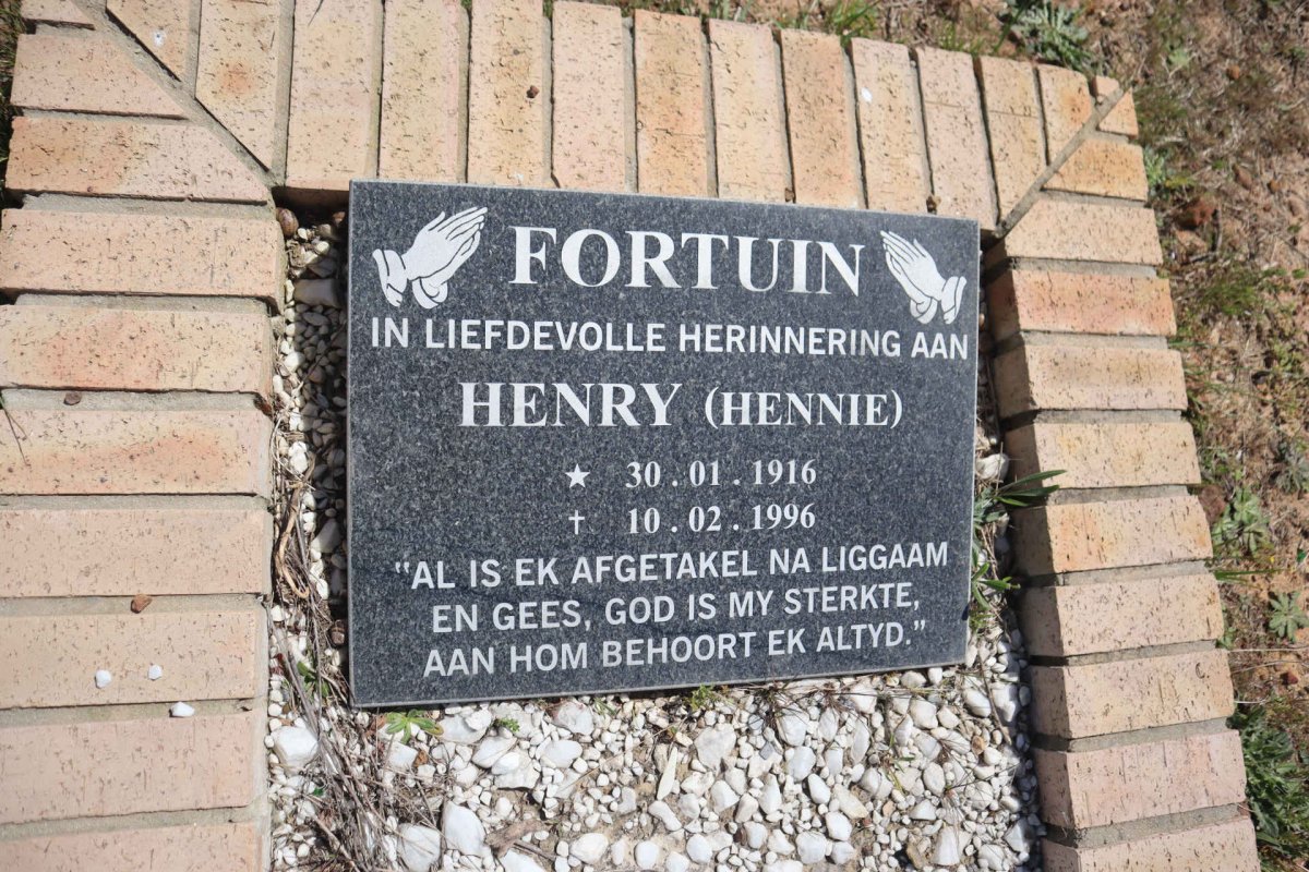FORTUIN Henry 1916-1996