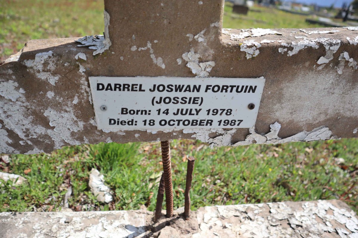 FORTUIN Darrel Joswan 1978-1987