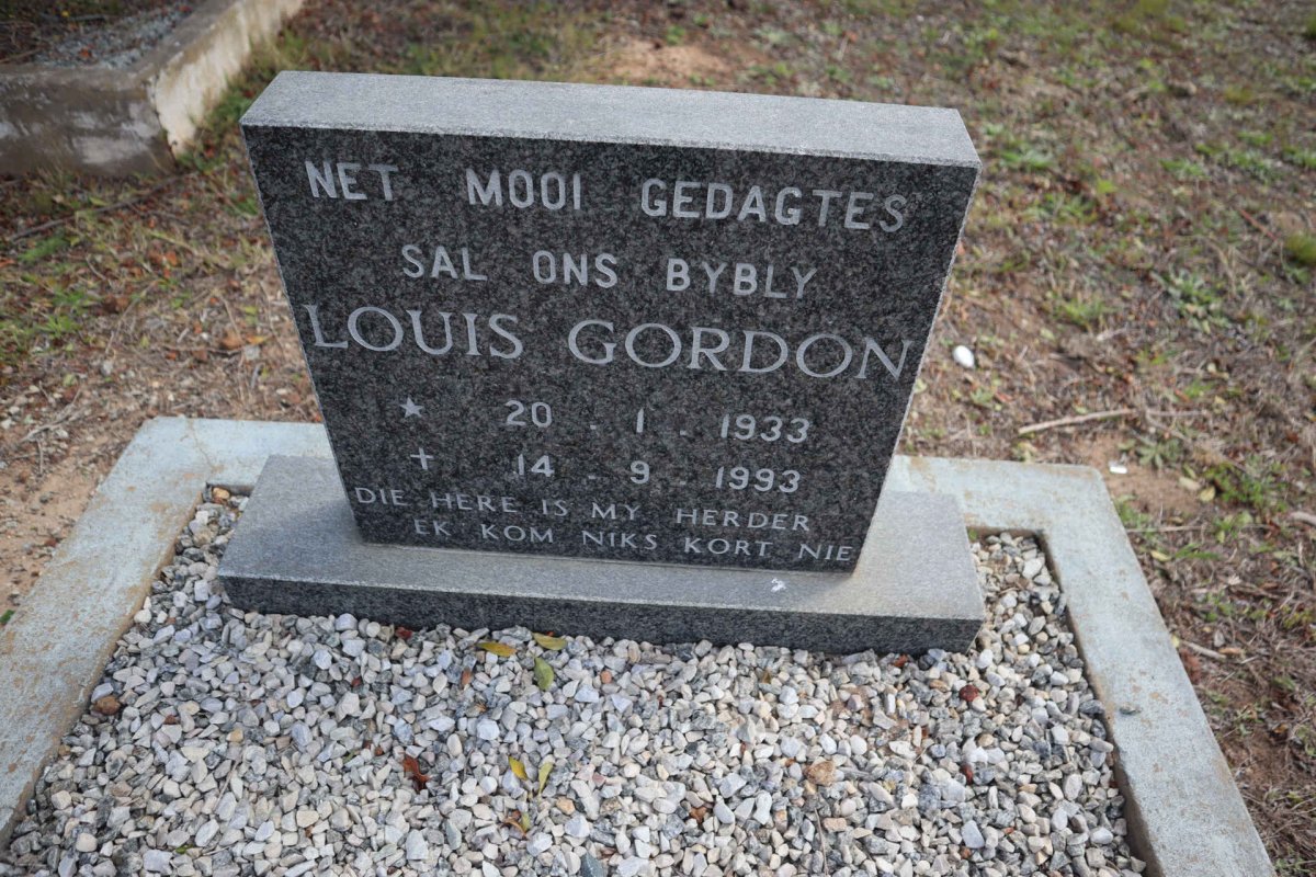 GORDON Louis 1933-1993